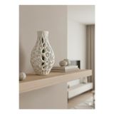 Lilac Home Yapay Çiçek Krizantem Detaylı Özel Üretim Şık Vazo