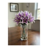 Lilac Home Yapay Çiçek Tek Dal Mor Lilyum