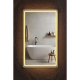 LİLACAM DESİGN 60x90 Dokunmatik Ledli Banyo Makyaj Aynası