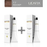 Lilafix 2'li Tüp Boya 100 ml - 7.7 Işıltılı Kahve