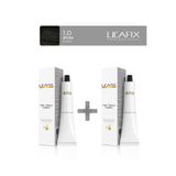 Lilafix 2'li Tüp Saç Boyası 60 ml 1.0 Siyah