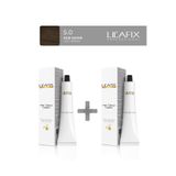 Lilafix 2'li Tüp Saç Boyası 60 ml 5.0 Açık Kahve