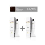 Lilafix 2'li Tüp Saç Boyası 60 ml 5.67 Türk Kahvesi