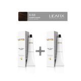Lilafix 2'li Tüp Saç Boyası 60 ml 6.68 Kadife Kahve