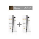 Lilafix 2'li Tüp Saç Boyası 60 ml 6.7 Çıkolata Kahve