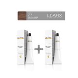 Lilafix 2'li Tüp Saç Boyası 60 ml 7.7 Işıltılı Kahve