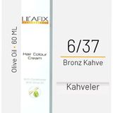 Lilafix 6.37 100 ML Bronz Kahve Tüp Krem Saç Boyası