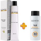 Lilafix 6.77 Sıcak Çikolata 60 ML Saç Boyası+20 V 60 ML Oksidan