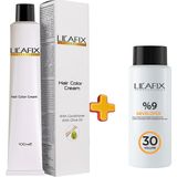 Lilafix 744 Bakır Cazibe 100 ML Saç Boyası+30 V 60 ML Oksidan