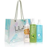 Lil'afix Lilafix 3'lü Saç Bakım Spreyi Seti Milk Therapy-Biberiye Tonik-Sea Pool Sprey, Plaj Çantası Hediye!