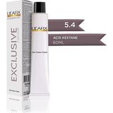 Lilafix LİL'AFIX 5.4 Açık Kestane Exclusive Krem Tüp Saç Boyası 60ml