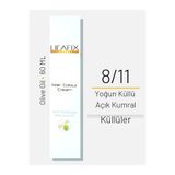 Lilafix No 8/11 Yoğun Küllü Açık Kumral 60 ml Saç Boyası