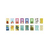 Lilamor Bloknot Minik Mutlu Mini 5X7,5Cm 110 Sayfa (108 Li Paket)