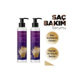 Lilamor Keratinli Durulanmayan 2 Adet 125 ml Saç Bakım Serumu