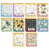 Lilamor Not Defteri Çiçek Mini Havuz 4X5cm 120 Sayfa (100 Lü Paket)