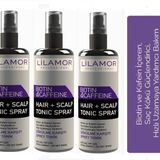 Lilamor Professional Biotin & Caffeine Saç Sprey Tonik 250 Ml X 3lü Eko Set 3AY