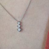 Lilarote 0.07 Ct. Tria Pırlanta Kolye