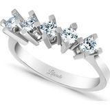 Lilarote 0.22 ct Pırlanta Beştaş Yüzük