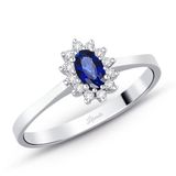 Lilarote 0.45 ct. Safir Pırlanta Yüzük
