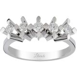 Lilarote Pırlanta 0.40 ct Beş Taş Pırlanta Yüzük