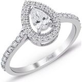 Lilarote Pırlanta 0.49 ct Damla Pırlanta Yüzük