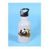 lili hediyelik Ağaçtaki Panda Matara Suluk 600 ml - Çocuk Suluk Matara, Çocuk Su Matarası