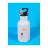 lili hediyelik Balonlu Kız Baskılı Matara Suluk 600 ml - Kız Çocuk Suluk Beyaz, LH97326492836423523234