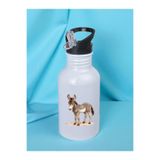 lili hediyelik Eşek Baskılı Matara Suluk 600 ml - Sporcu Suluğu, LH9832704692364235234