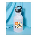 lili hediyelik Karma Gezegen Matara Suluk 600 ml Sporcu Suluğu Beyaz, LH92764298364234235