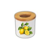 lili hediyelik Limon Baskılı Kalemlik Kalem Kutusu