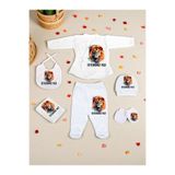 lili hediyelik Modern Aslan Bebek Hastane Çıkışı Kız Bebek Erkek Bebek Hastane Çıkışı Yenidoğan Bebek Kıyafetleri Beyaz Yeni Doğan Unisex, LH923807492385235123