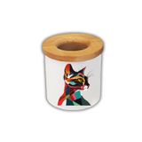 lili hediyelik Modern Kedi Baskılı Kalemlik Kalem Kutusu