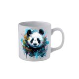 lili hediyelik Modern Panda Baskılı Beyaz Kupa Bardak Sevgiliye Hediye - Seramik Çay, Kahve Hediyelik Bardağı