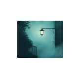 lili hediyelik Mousepad Sokak Lambası Temalı 17,5x21,5 cm Beyaz, LH980372402913123