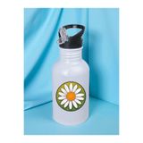 lili hediyelik Parlayan Papatya Matara Suluk 600 ml - Sporcu Suluğu, Büyük Suluk, Spor Matara, LH9732649283235234324