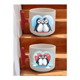 lili hediyelik Penguenler 2'li Latte Bardağı - Doğum Günü Hediyesi, Sevgiliye Hediye, Anneye Hediye, Babaya Hediye