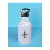 lili hediyelik Pusula Baskılı Matara Suluk 600 ml - Sporcu Suluğu, Büyük Suluk, Spor Matara, Sporcu Sulukları