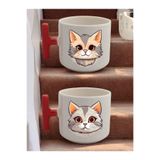 lili hediyelik Tatlı Kedi 2'li Latte Bardağı - Doğum Günü Hediyesi, Sevgiliye Hediye, Anneye Hediye, Babaya Hediye, LH87264892364234234234