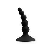 Lilitu Shop 10,4 cm Vantuzlu Boğumlu Anal Plug 1023