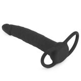 Lilitu Shop 13 cm Siyah Anal Penis Halkası LV2614