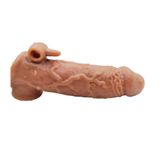 Lilitu Shop 15 cm Titreşimli Realistik Penis Kılıfı BDM1110