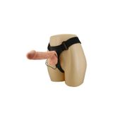 Lilitu Shop 26 Cm Belden Bağlamalı Içi Dolu Titreşimli Büyük Strapon