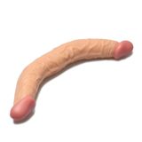 Lilitu Shop 36 cm Çift Taraflı Realistik Dildo Anal Vajinal Penis PS110