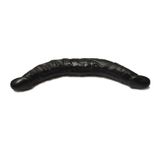 Lilitu Shop 36 cm Çift Taraflı Realistik Siyahi Dildo Anal Vajinal Penis PS110S