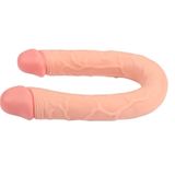 Lilitu Shop 46 cm Realistik Çatal Dıldo Penıs BDM10065