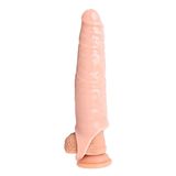 Lilitu Shop 7 cm Dolgulu Realistik Ten Rengi Penis Kılıfı BDM1525
