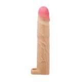 Lilitu Shop 7,6 Cm Dolgulu Premium Ten Rengi Silikon Penis Kılıfı