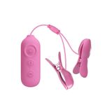 Lilitu Shop Lilitu Shop Titreşim & Elektro Şok Mandallı Göğüs Uyarıcı - Romantic Wave