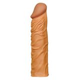 Lilitu Shop Nature Extender 5 cm Dolgulu Premium Melez Silikon Penis Kılıfı LV1052B
