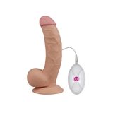 Lilitu Shop Yeni Nesil Titreşimli 20 cm Realistik Vibratör LV1093